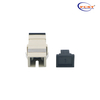 SC To SC Earless Simplex OM1OM2 Fiber Optic Adapter Coupler with Flange
