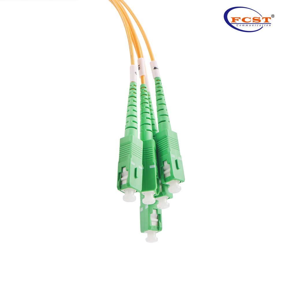 1*4 ABS Box Type PLC Splitter With SCAPC Connector