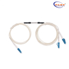 1*2 PLC splitter steel tube type with LC connectors