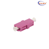 LCUPC To LCUPC Simplex OM4 Plastic Fiber Optic Adapter