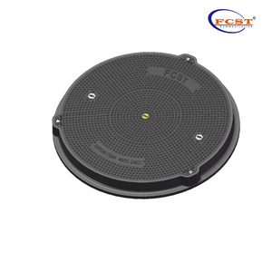 FCST-D400-SMC01 SMC Round Composite Manhole Cover & Frame Dedicated To Gas Station